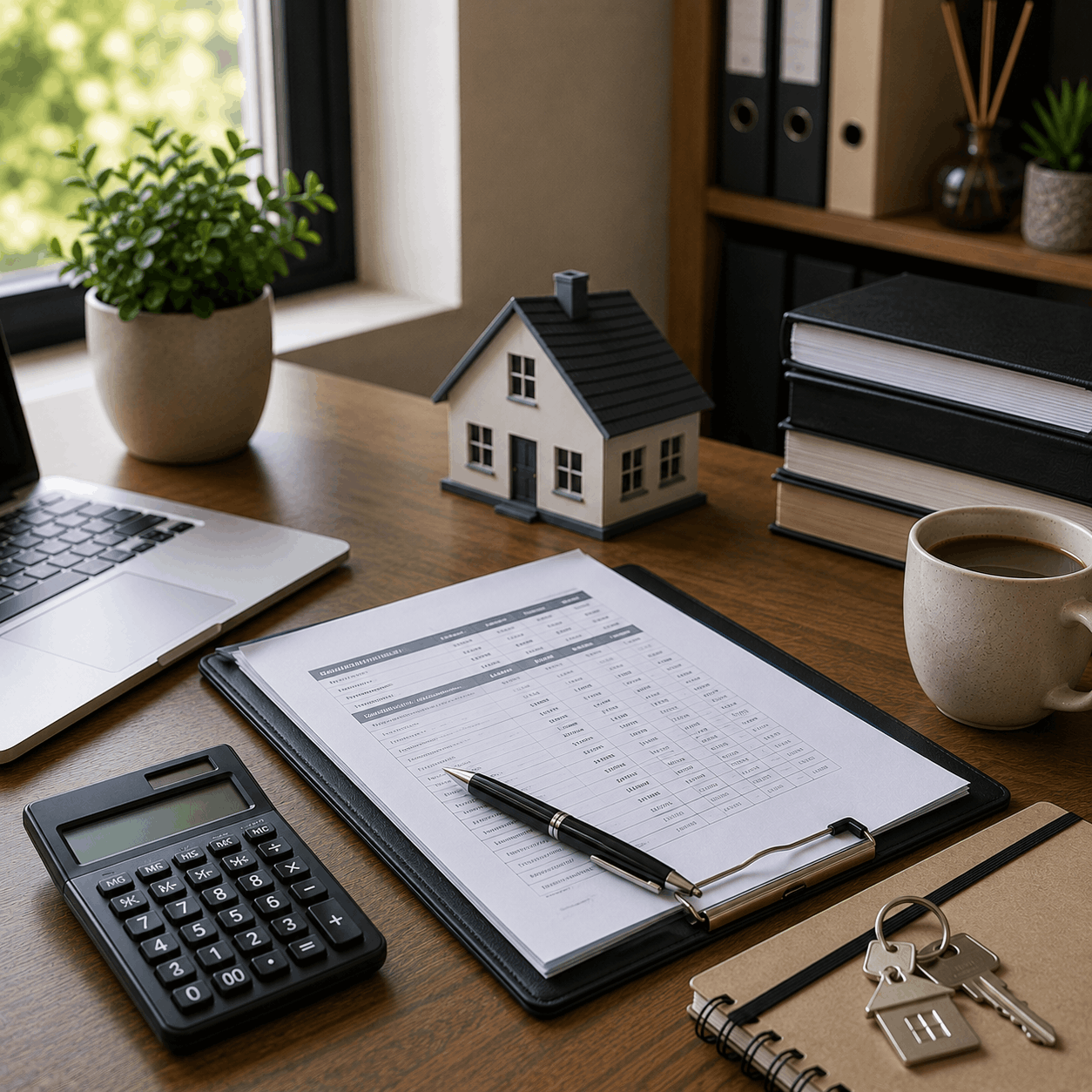 Natural Light Real Estate Workspace