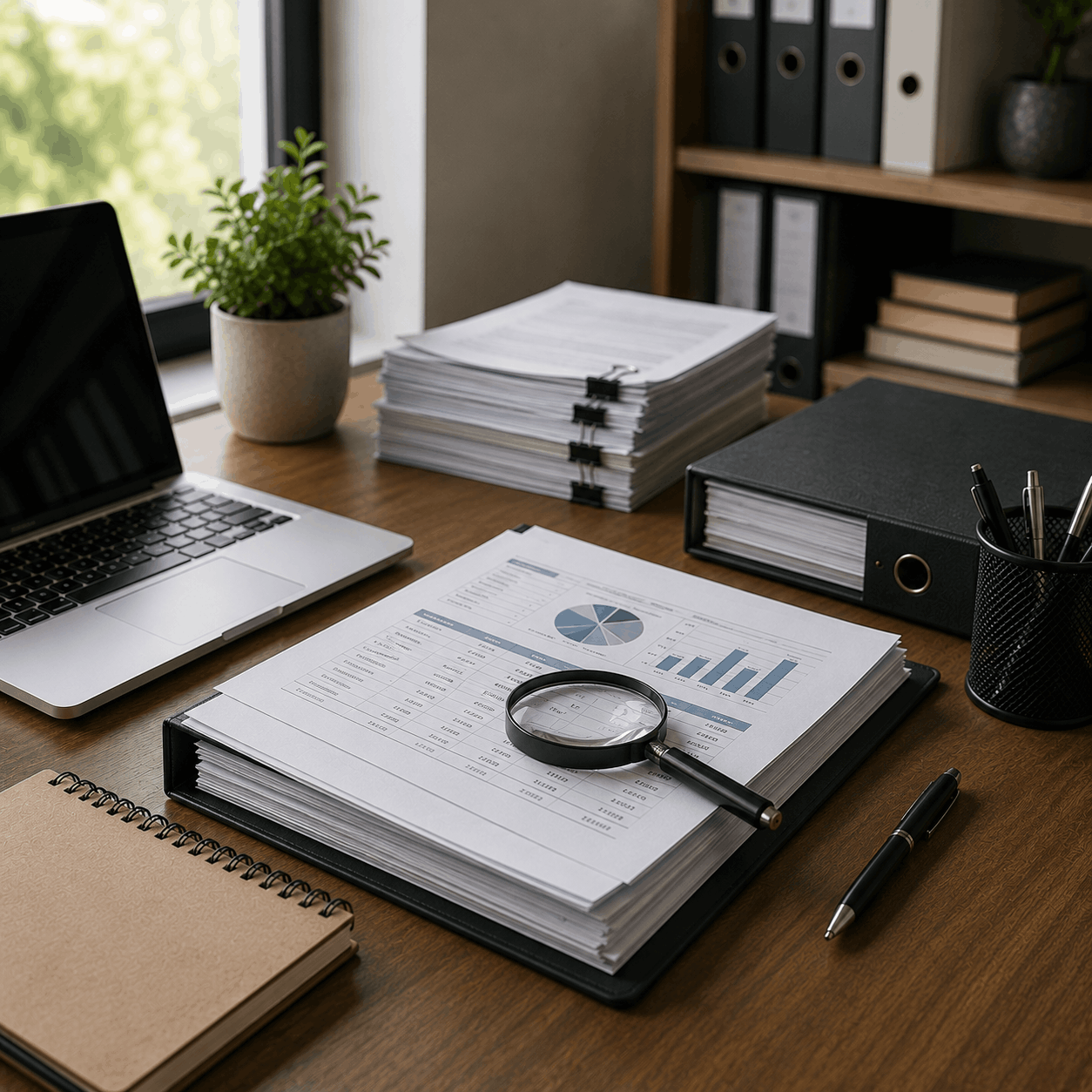Professional Office Paperwork Review
